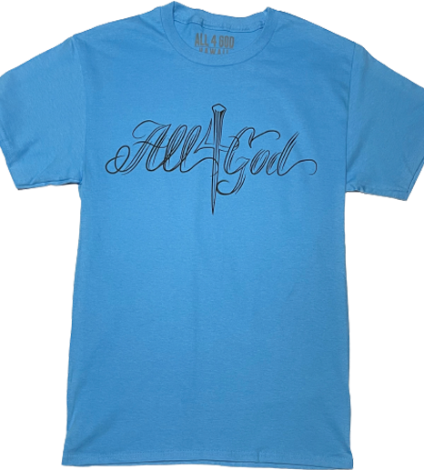 T-Shirt with Matthew 6:24 Scripture Design