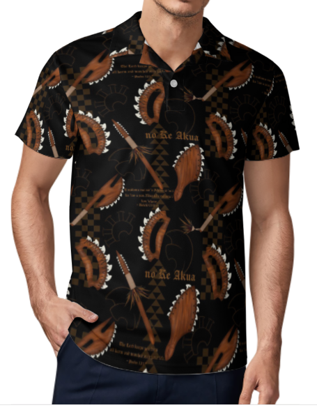 PRE-ORDER ONLY! "IKAIKA"- MEA KAUA (WEAPONS) Exclusive Polo Shirt
