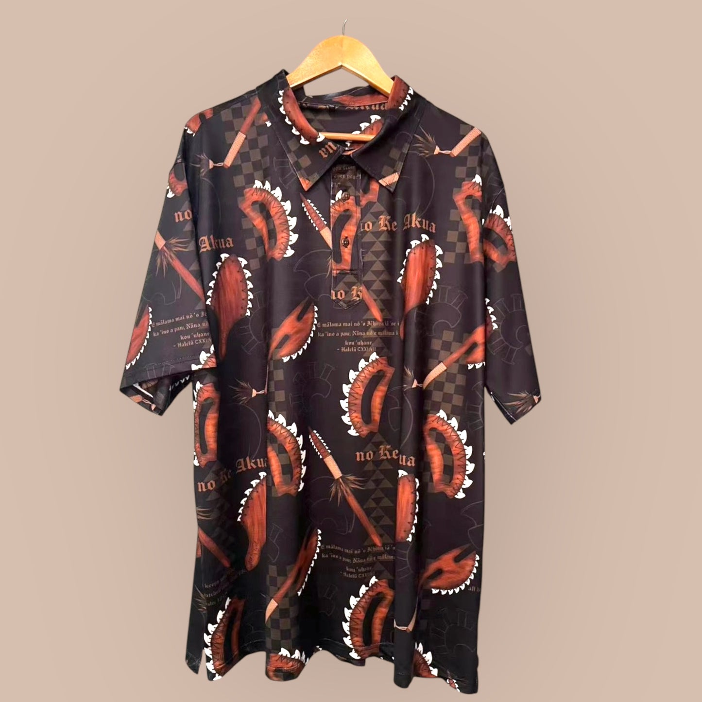 PRE-ORDER ONLY! "IKAIKA"- MEA KAUA (WEAPONS) Exclusive Polo Shirt