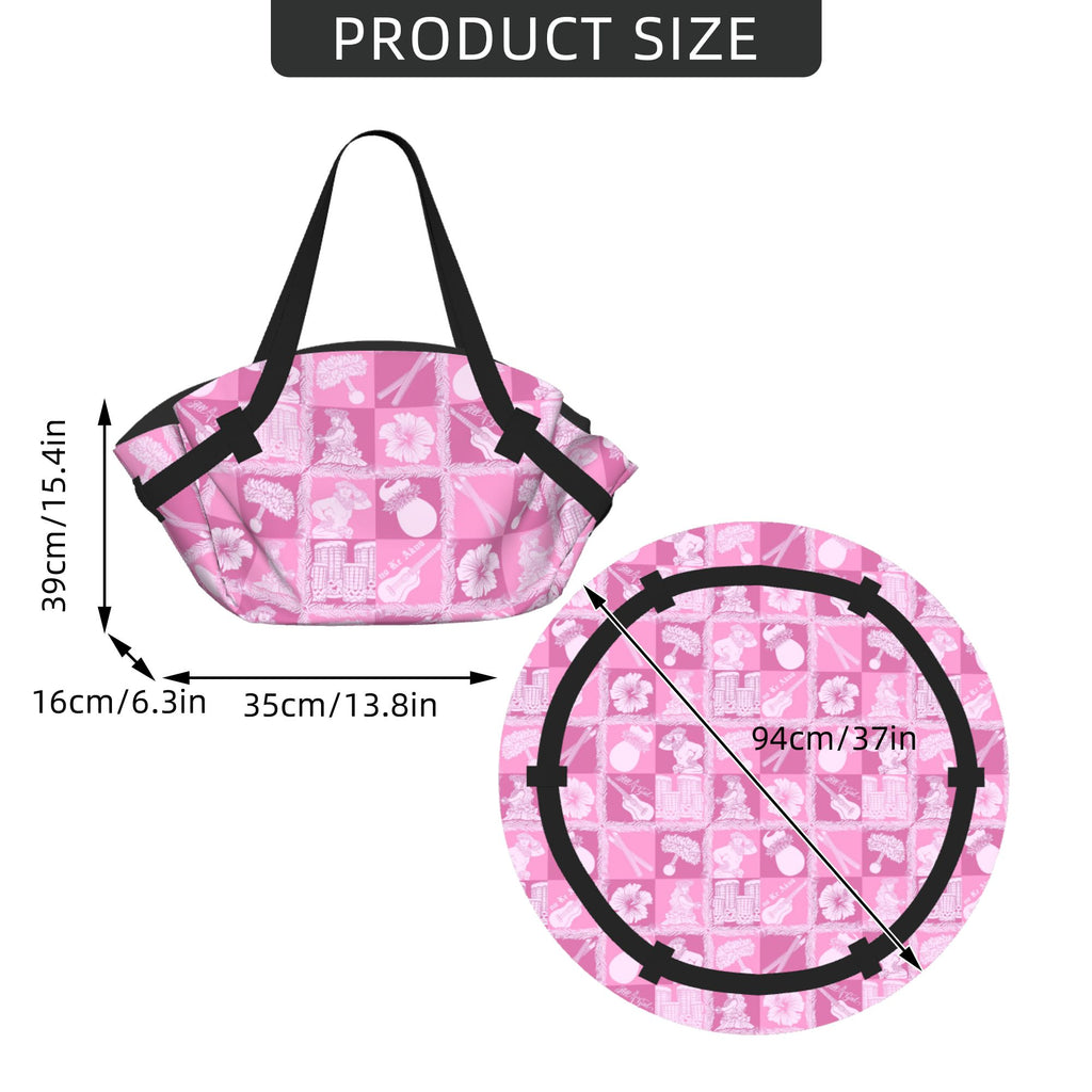 PRE-ORDER PINK HULA MOENA 'EKE (MAT BAG)